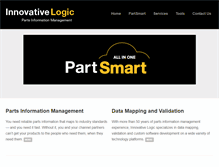 Tablet Screenshot of innovativelogic.com